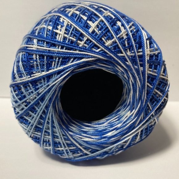 Aunt Lydia's Crochet Thread Shades of Blue - Picture 3 of 7